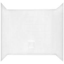 27" x 54" ABS Tub & 3-Piece Surround Combo Kit