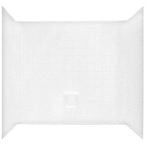 27″ x 54″ American-Bath ABS Bathtub with 3-Piece Wall Surround