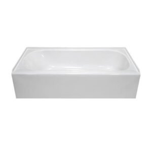 27x54 Fiberglass Mobile Home Tub w/ 5-Piece Surround