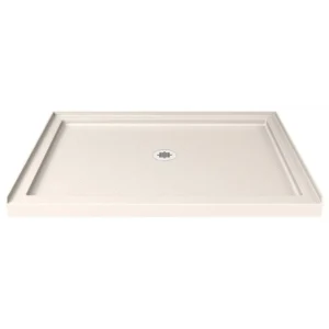 27" x 54" ABS Shower Pan with Center Drain for Mobile Homes