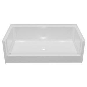 Watershed 27" x 54" Fiberglass Mobile Home Shower Base